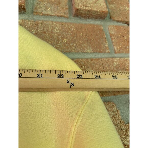 Vintage Northern Reflections Yellow Sweatshirt W/ Collar XL Embroidered Floral - Picture 8 of 12